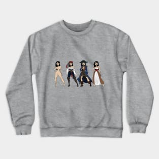 Pirate Girl1 Crewneck Sweatshirt